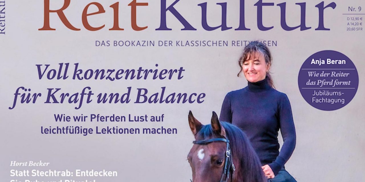 ReitKultur 9 / Aus dem Inhalt